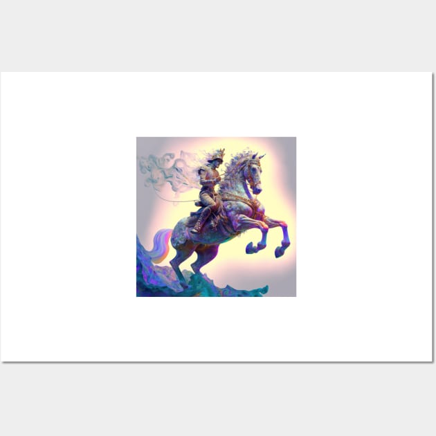 Majestic royal knight Wall Art by Newtaste-Store